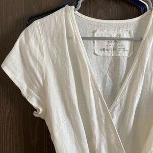Wrap Linen Jumpsuit